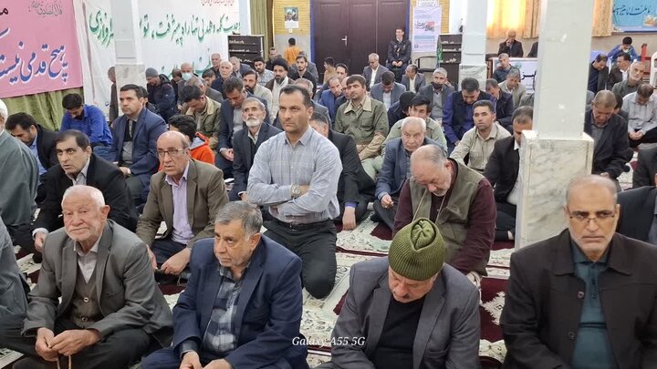 تصاویر/ آیین عبادی سیاسی نماز جمعه در شهرستان بدره
