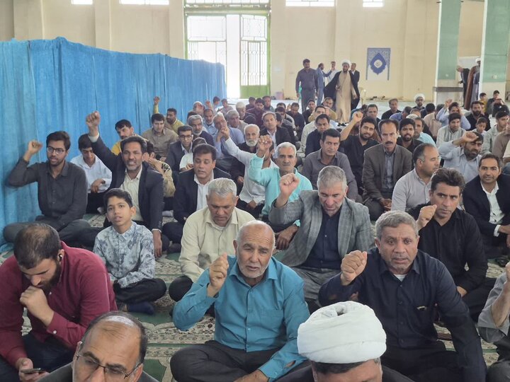 تصاویر/ اقامه نمازجمعه شهر عنبرآباد