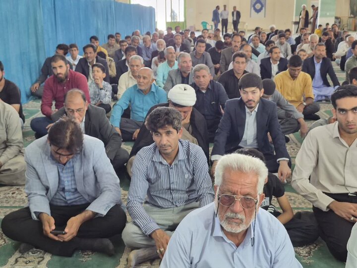 تصاویر/ اقامه نمازجمعه شهر عنبرآباد
