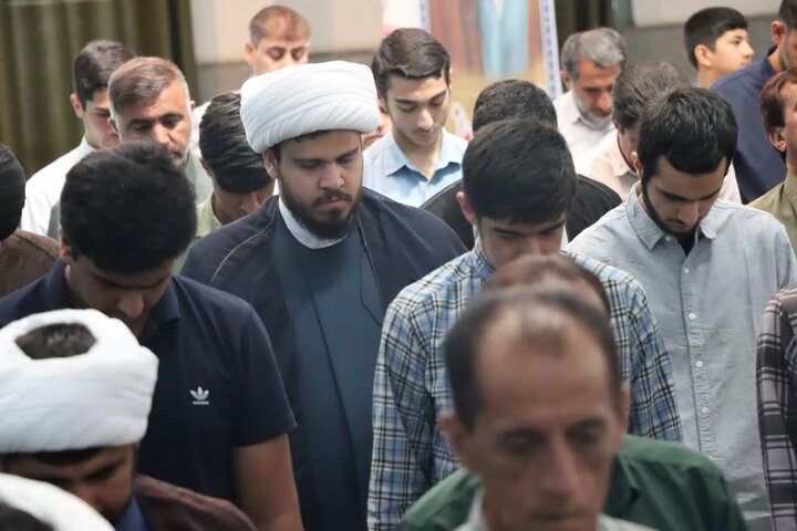 تصاویر/ اقامه نمازجمعه شهر قلعه گنج