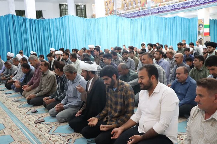 تصاویر/ اقامه نمازجمعه شهر قلعه گنج