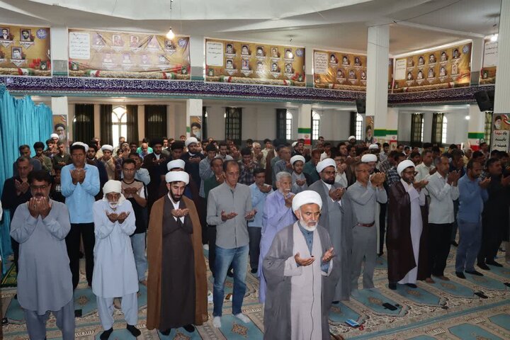 تصاویر/ اقامه نمازجمعه شهر قلعه گنج