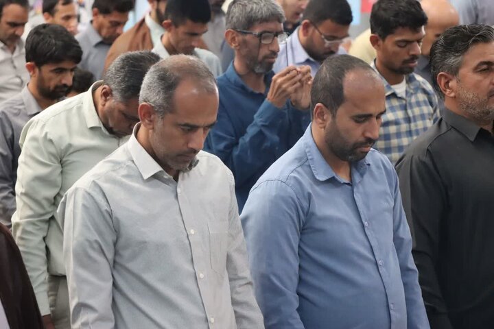 تصاویر/ اقامه نمازجمعه شهر قلعه گنج
