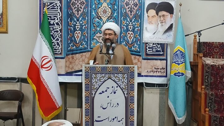 تصاویر/ آیین عبادی سیاسی نماز جمعه چایپاره