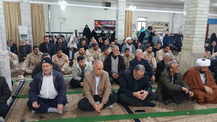 تصاویر/ آیین عبادی سیاسی نماز جمعه چایپاره
