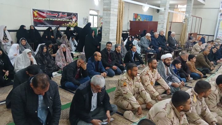 تصاویر/ آیین عبادی سیاسی نماز جمعه چایپاره