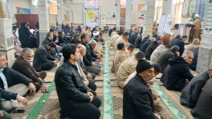 تصاویر/ آیین عبادی سیاسی نماز جمعه چایپاره