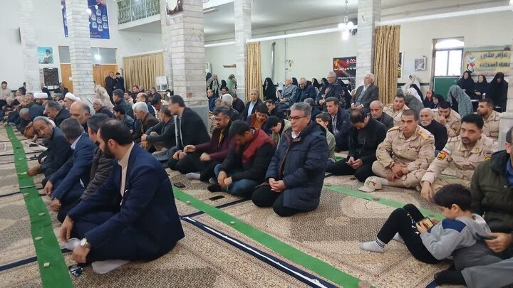 تصاویر/ آیین عبادی سیاسی نماز جمعه چایپاره