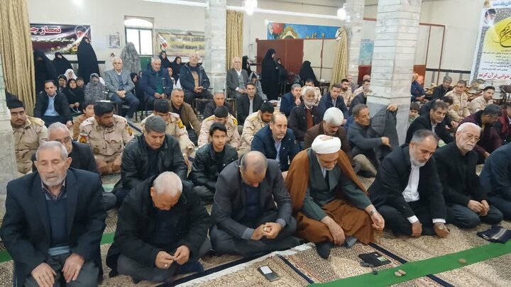 تصاویر/ آیین عبادی سیاسی نماز جمعه چایپاره