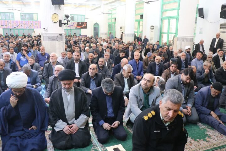 تصاویر/ نماز عبادی سیاسی جمعه در قرچک