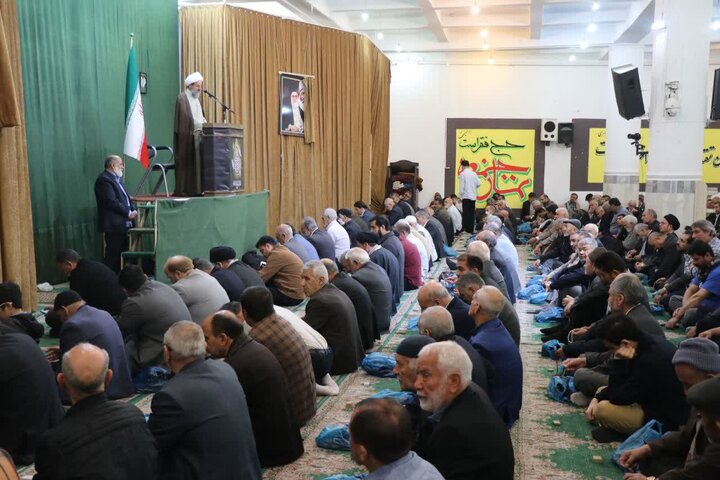 تصاویر/ نماز عبادی سیاسی جمعه در قرچک