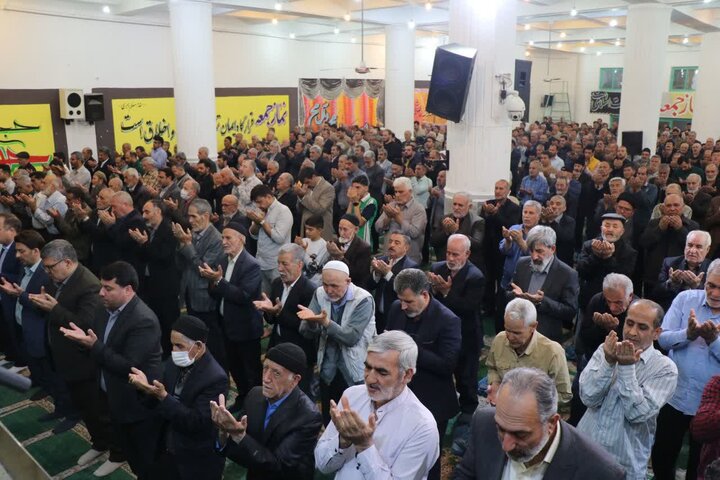 تصاویر/ نماز عبادی سیاسی جمعه در قرچک