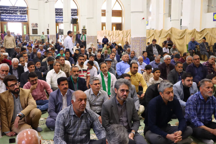 تصاویر/ نماز عبادی سیاسی جمعه شهرستان بافق