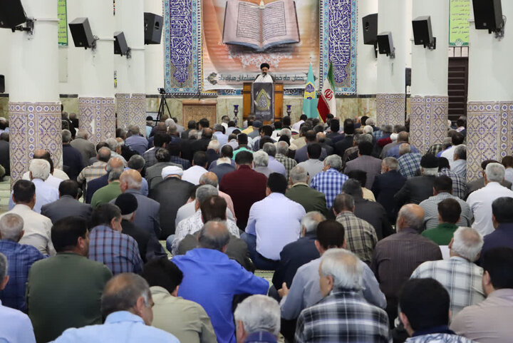 تصاویر/ نماز عبادی سیاسی جمعه شهرستان بافق