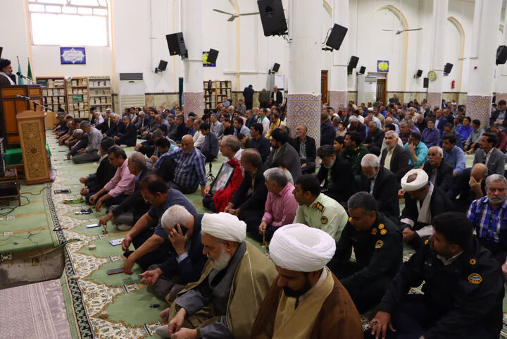 تصاویر/ نماز عبادی سیاسی جمعه شهرستان بافق