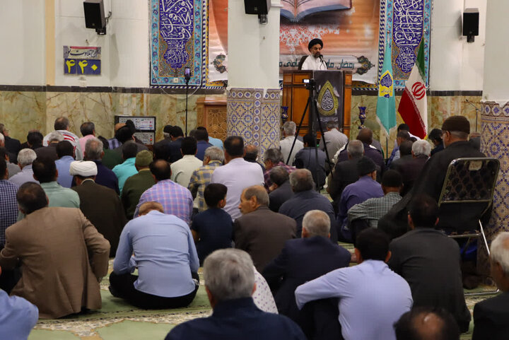 تصاویر/ نماز عبادی سیاسی جمعه شهرستان بافق