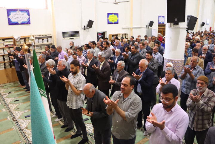 تصاویر/ نماز عبادی سیاسی جمعه شهرستان بافق