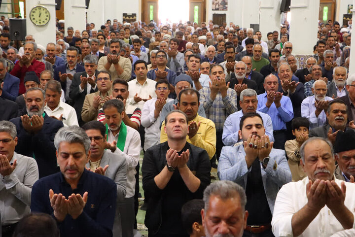 تصاویر/ نماز عبادی سیاسی جمعه شهرستان بافق