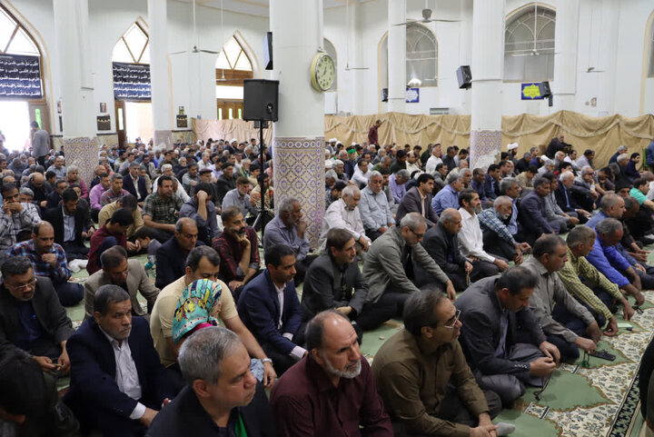 تصاویر/ نماز عبادی سیاسی جمعه شهرستان بافق