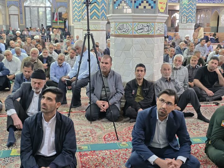 تصاویر/ برگزاری نماز جمعه شهرستان بهاباد