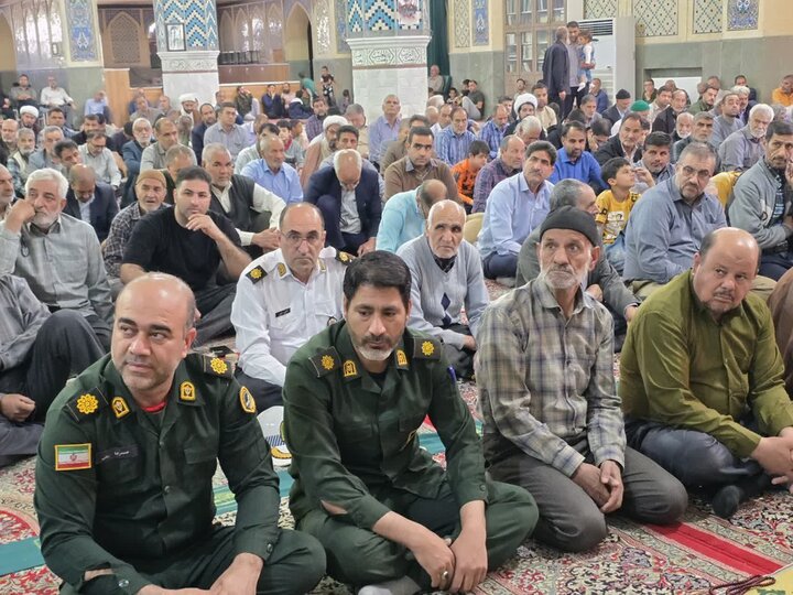 تصاویر/ برگزاری نماز جمعه شهرستان بهاباد