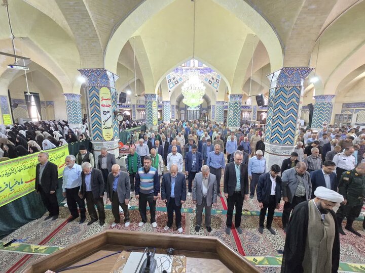 تصاویر/ برگزاری نماز جمعه شهرستان بهاباد