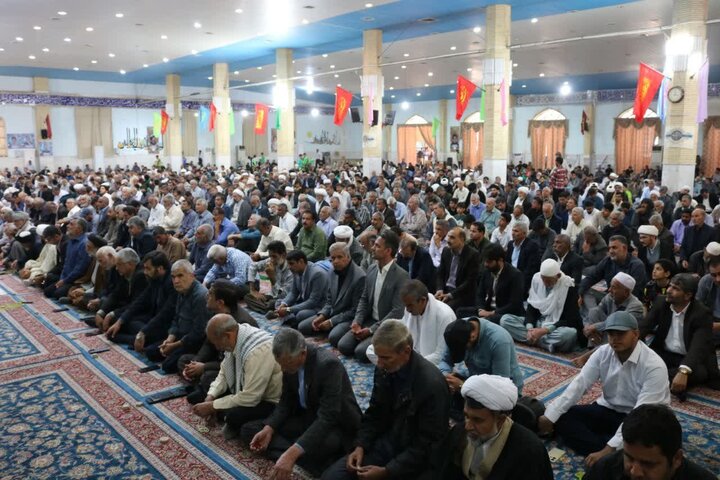 تصاویر/ آیین عبادی سیاسی نماز جمعه شهرستان زابل
