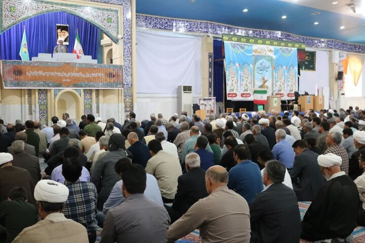 تصاویر/ آیین عبادی سیاسی نماز جمعه شهرستان زابل