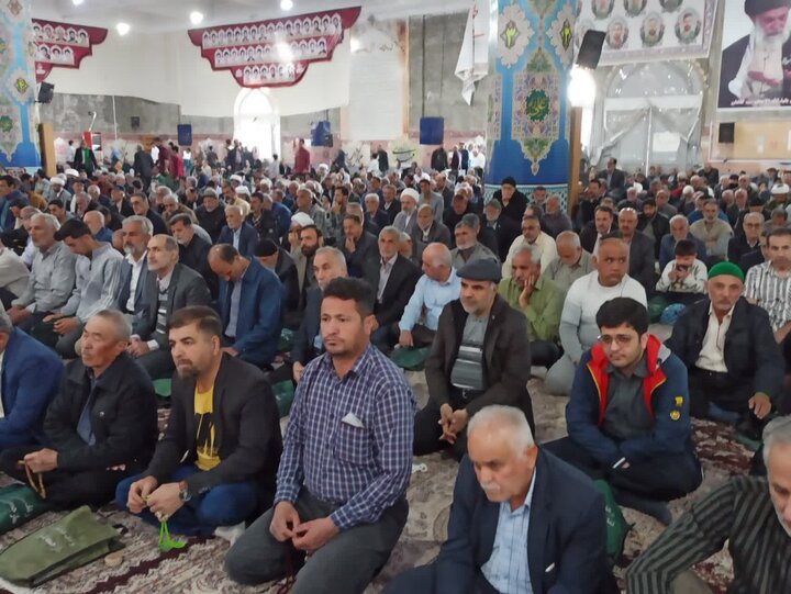 تصاویر/ نمازعبادی سیاسی جمعه کاشان