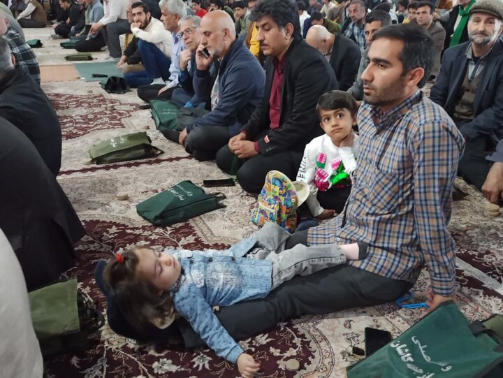 تصاویر/ نمازعبادی سیاسی جمعه کاشان
