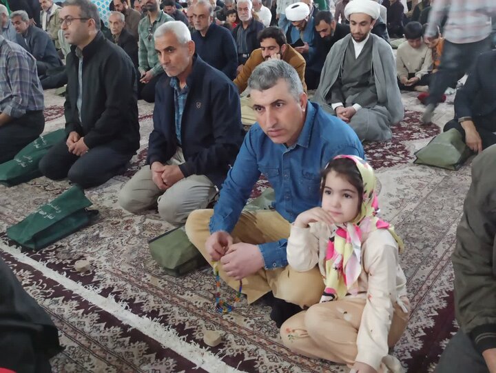تصاویر/ نمازعبادی سیاسی جمعه کاشان