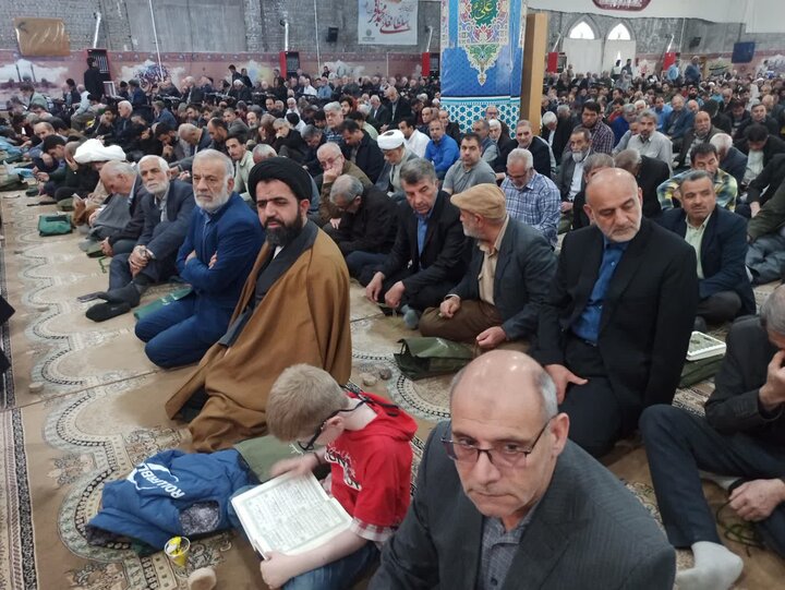 تصاویر/ نمازعبادی سیاسی جمعه کاشان