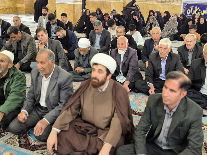 تصاویر/مراسم آئین وحدت بخش نمازجمعه در شهرستان چوار