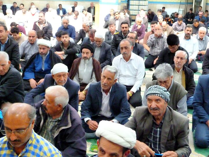 تصاویر/برگزاری نمازجمعه در شهرستان آبدانان