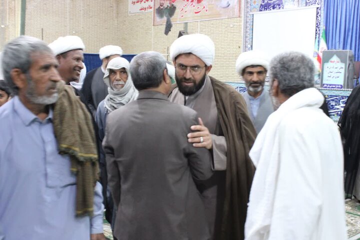 تصاویر/ آیین عبادی سیاسی نماز جمعه شهرستان دلگان