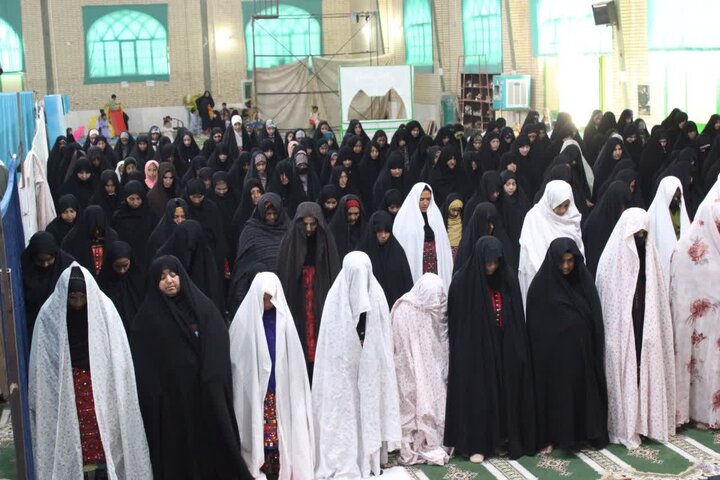 تصاویر/ آیین عبادی سیاسی نماز جمعه شهرستان دلگان