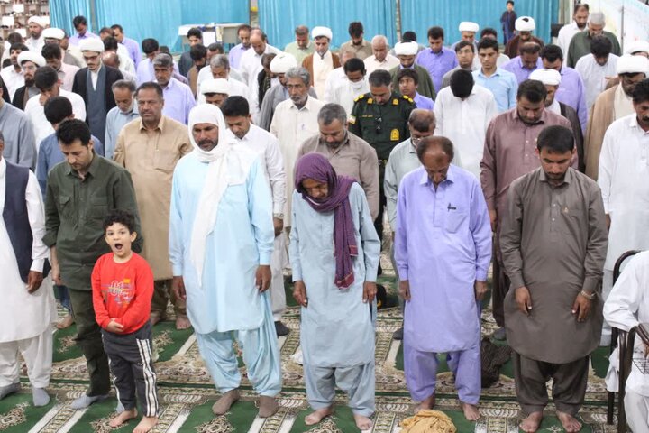 تصاویر/ آیین عبادی سیاسی نماز جمعه شهرستان دلگان