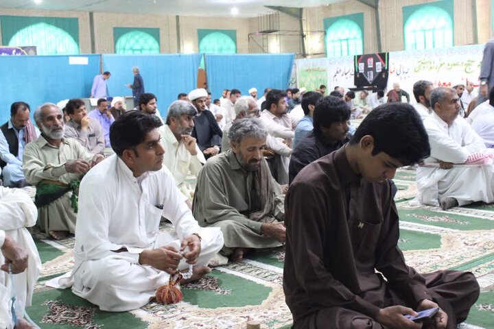 تصاویر/ آیین عبادی سیاسی نماز جمعه شهرستان دلگان
