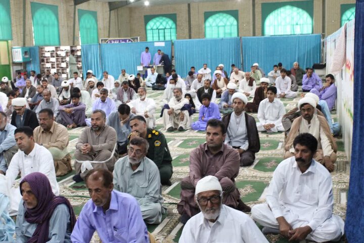 تصاویر/ آیین عبادی سیاسی نماز جمعه شهرستان دلگان