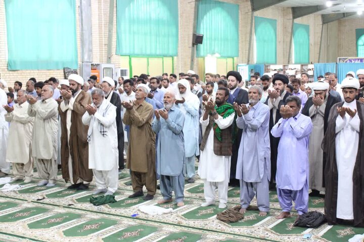 تصاویر/ آیین عبادی سیاسی نماز جمعه شهرستان دلگان
