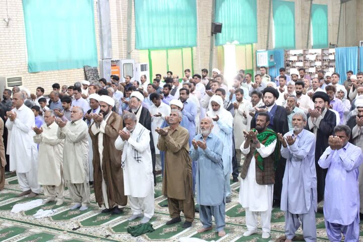 تصاویر/ آیین عبادی سیاسی نماز جمعه شهرستان دلگان
