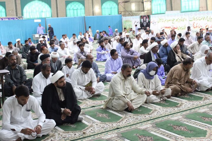 تصاویر/ آیین عبادی سیاسی نماز جمعه شهرستان دلگان