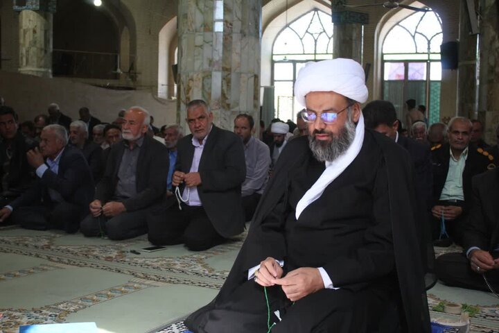 تصاویر/ نماز عبادی سیاسی جمعه شهرستان خاتم