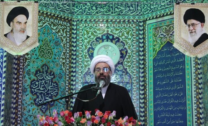 تصاویر/ نماز عبادی سیاسی جمعه شهرستان خاتم