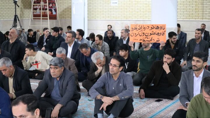 تصاویر/ اقامه نماز جمعه در شهرستان ایوان