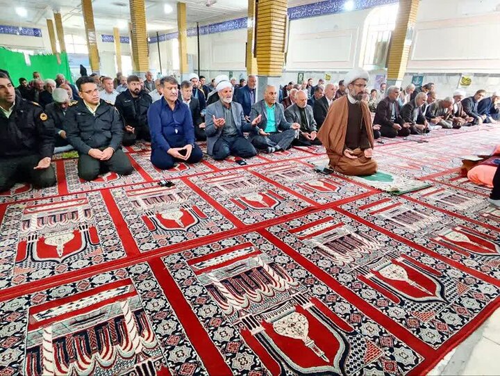 تصاویر/ برگزاری نماز جمعه در شهرستان لومار
