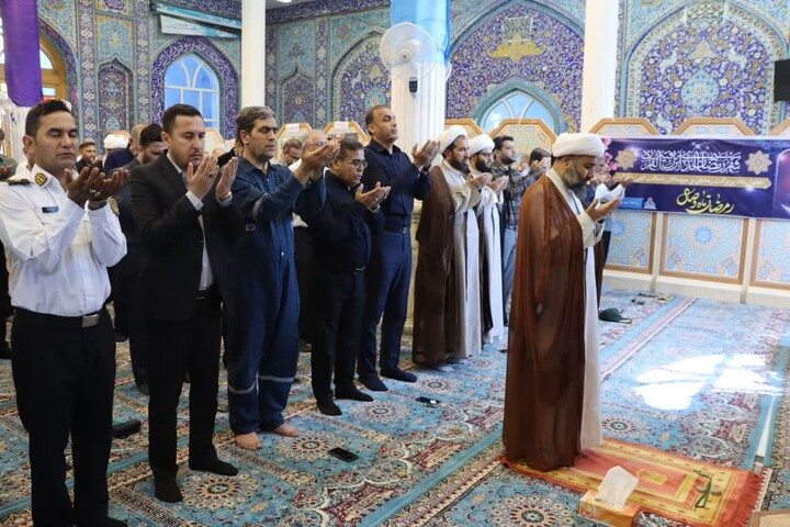 نماز جمعه خارگ به روایت تصویر