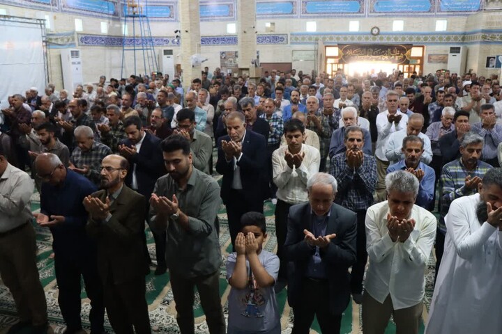 نماز جمعه عالیشهر به روایت تصویر