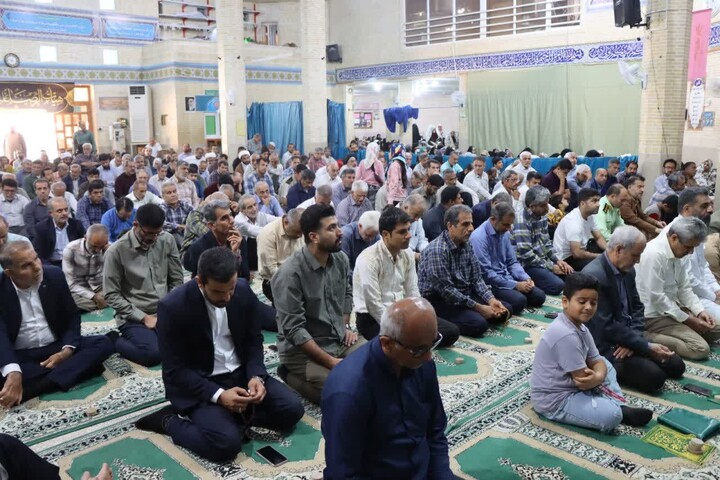 نماز جمعه عالیشهر به روایت تصویر