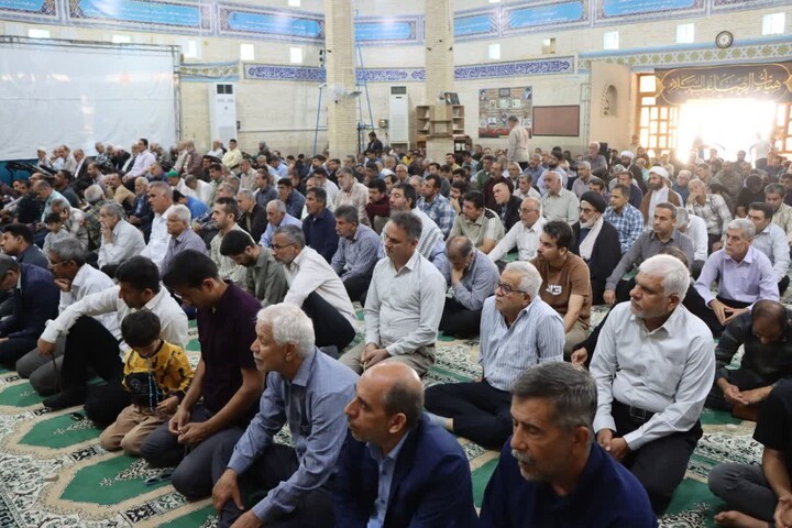 نماز جمعه عالیشهر به روایت تصویر